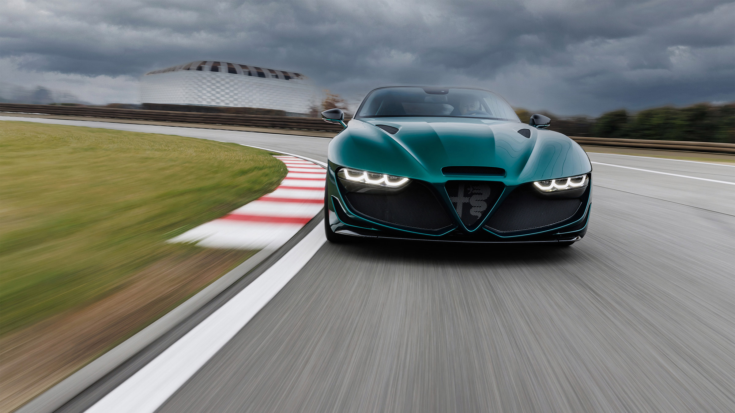 Alfa Romeo Giulia SWB Zagato – nose tracking