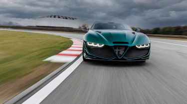 Alfa Romeo Giulia SWB Zagato – nose tracking