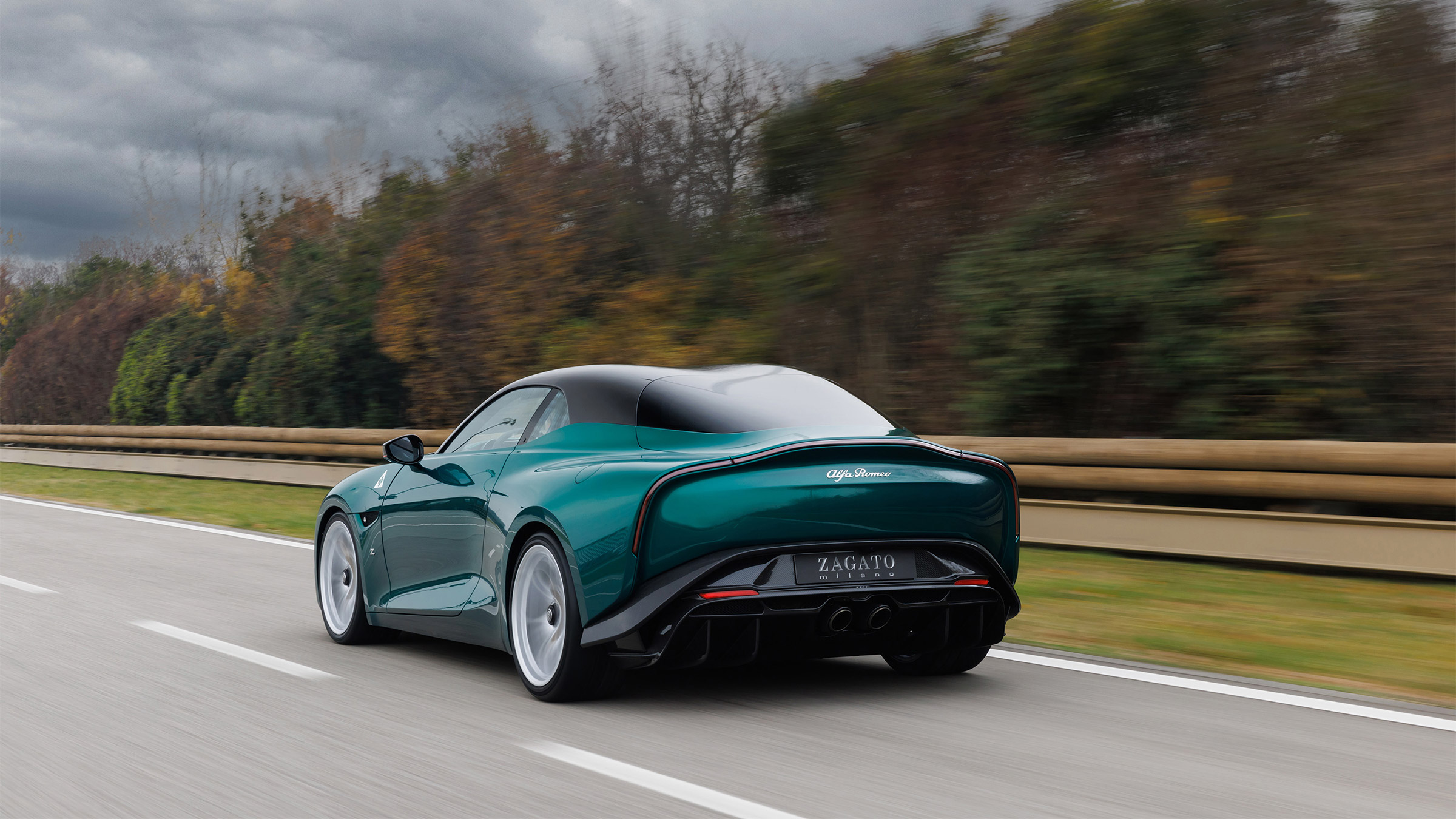 Alfa Romeo Giulia SWB Zagato – rear tracking