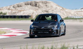 Toyota GR Corolla US – cornering