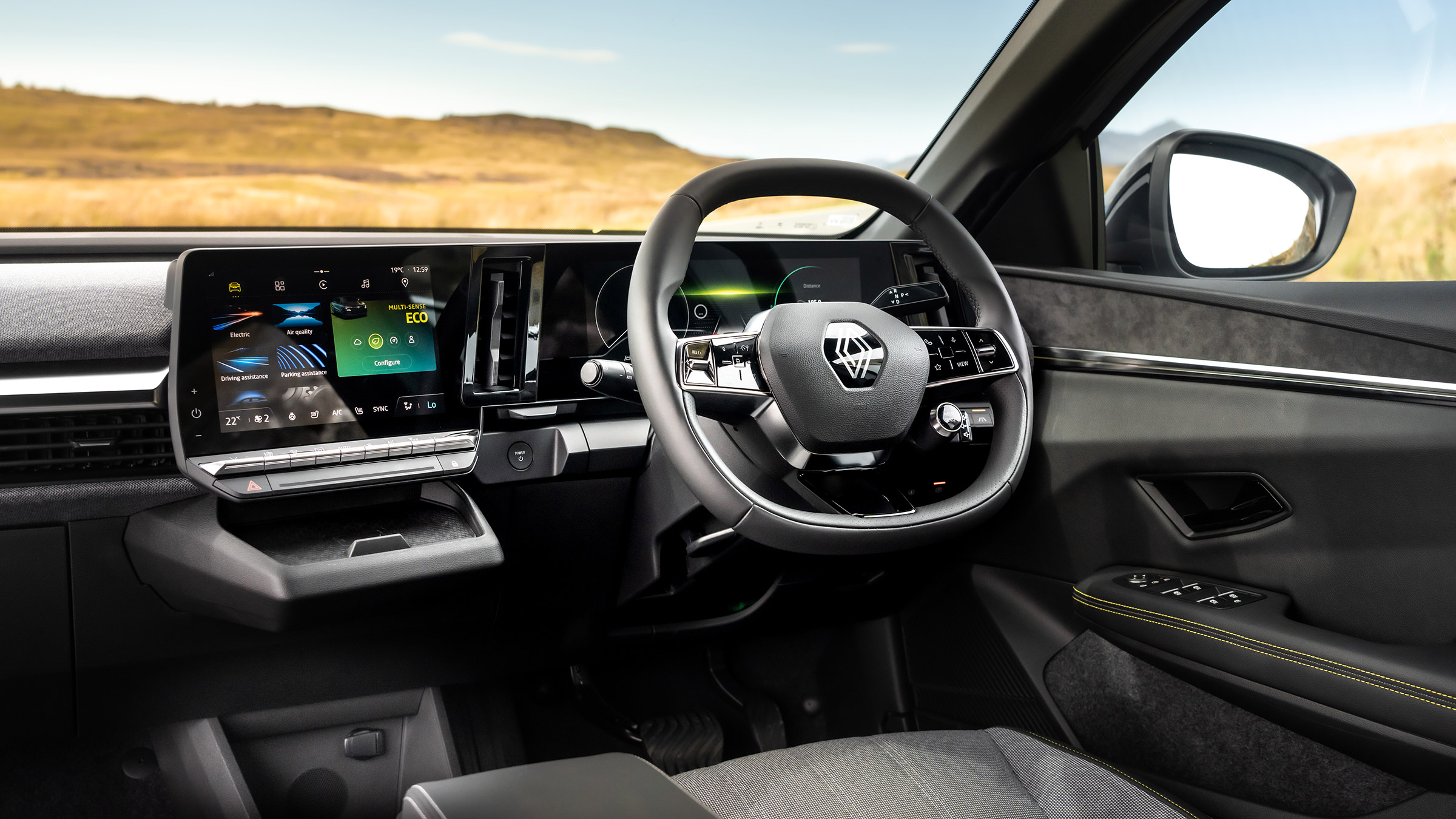 Renault Megane E-tech – dash