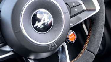 Alpine A110S 2022 – steering wheel