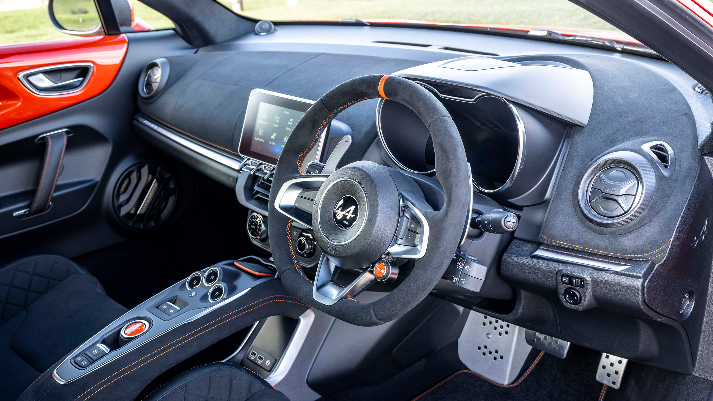 Alpine A110S 2022 – dash