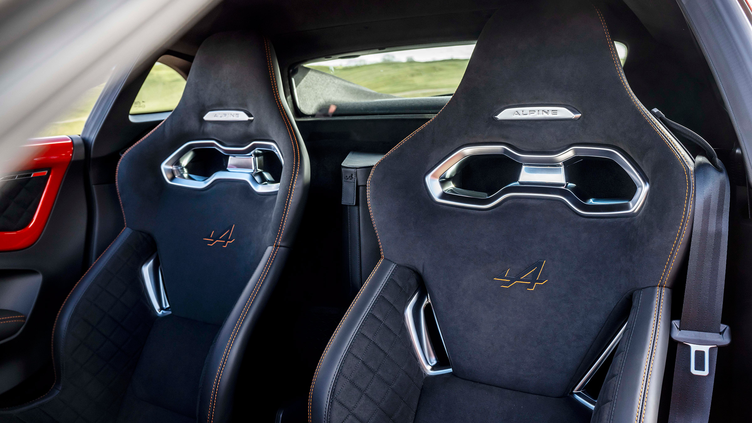 Alpine A110S 2022 – seats