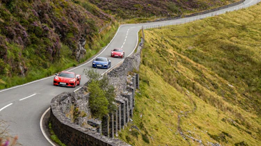 Chevrolet Corvette Stingray, Porsche 718 Cayman GTS 4.0 and Audi R8 RWD