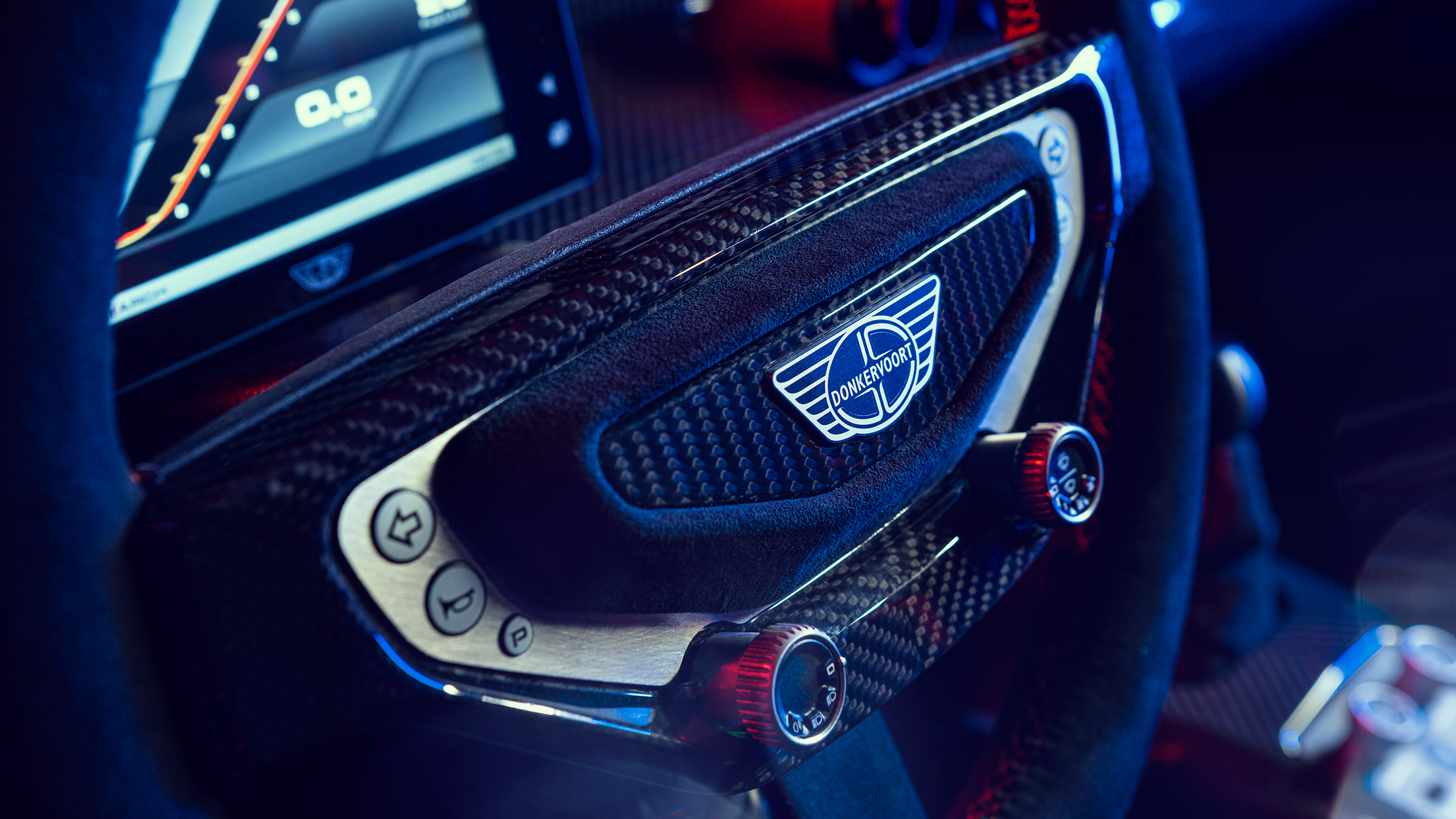 Donkervoorte F22 – steering wheel