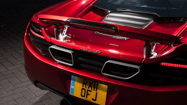 McLaren MP4-12C – exhaust