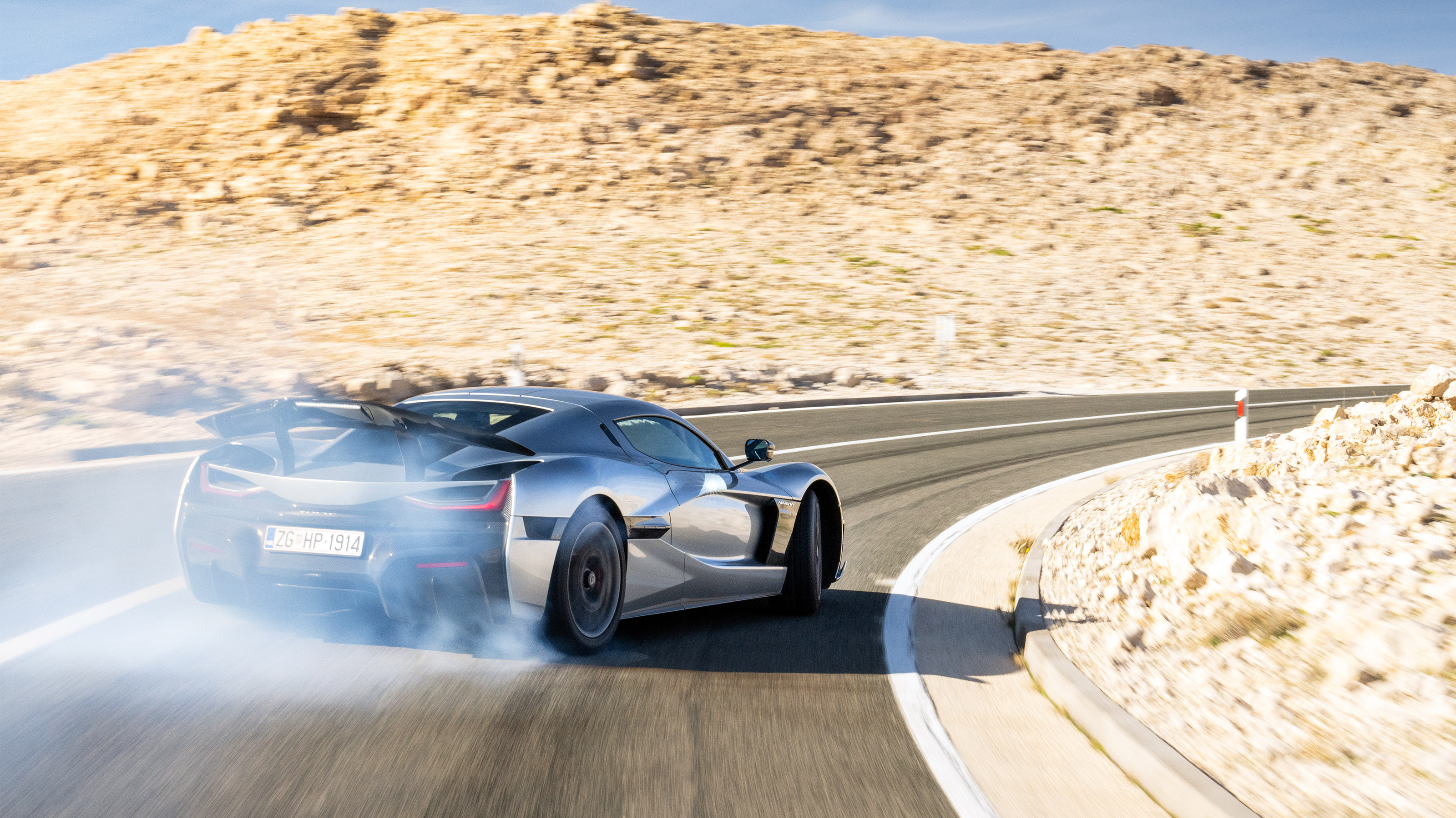 Rimac Nevera – drift