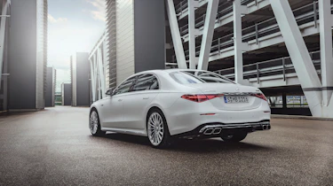 Mercedes-AMG S63 header – rear static