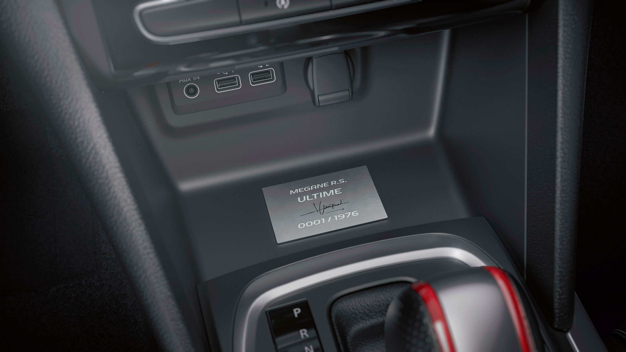 Renault Megane RS Ultime – console