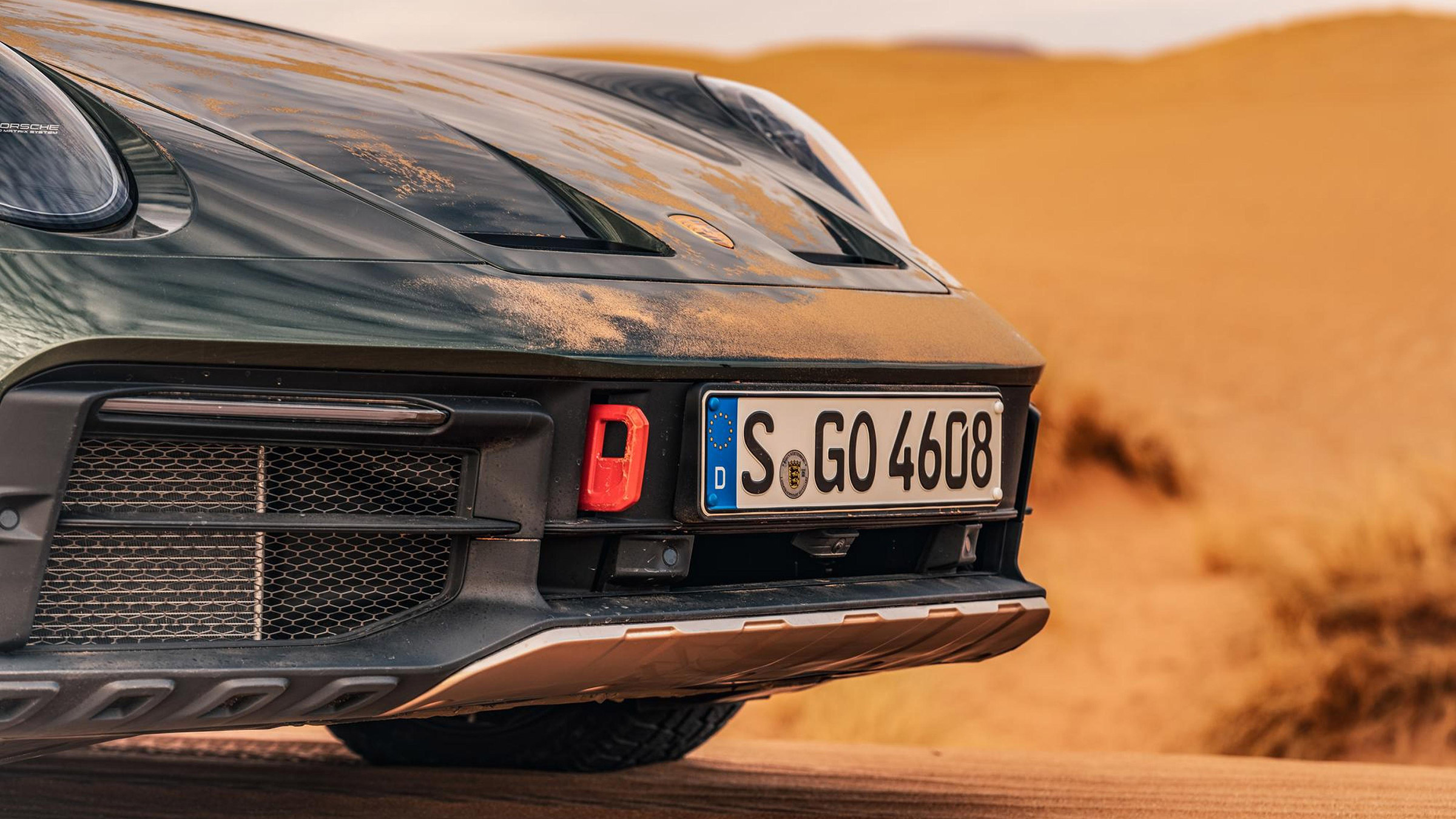 Porsche 911 Dakar – bumpers