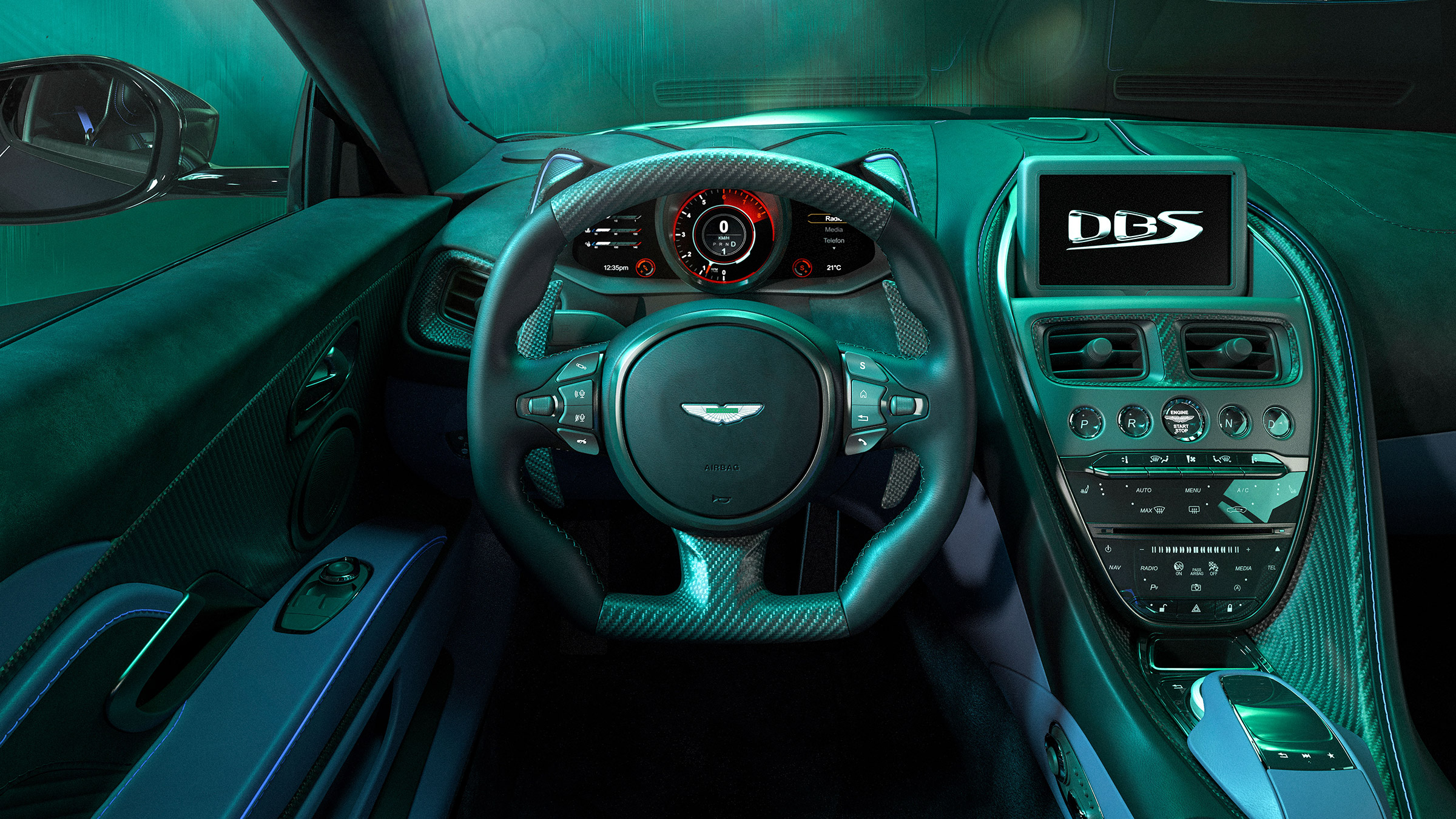 Aston Martin DBS770 – interior