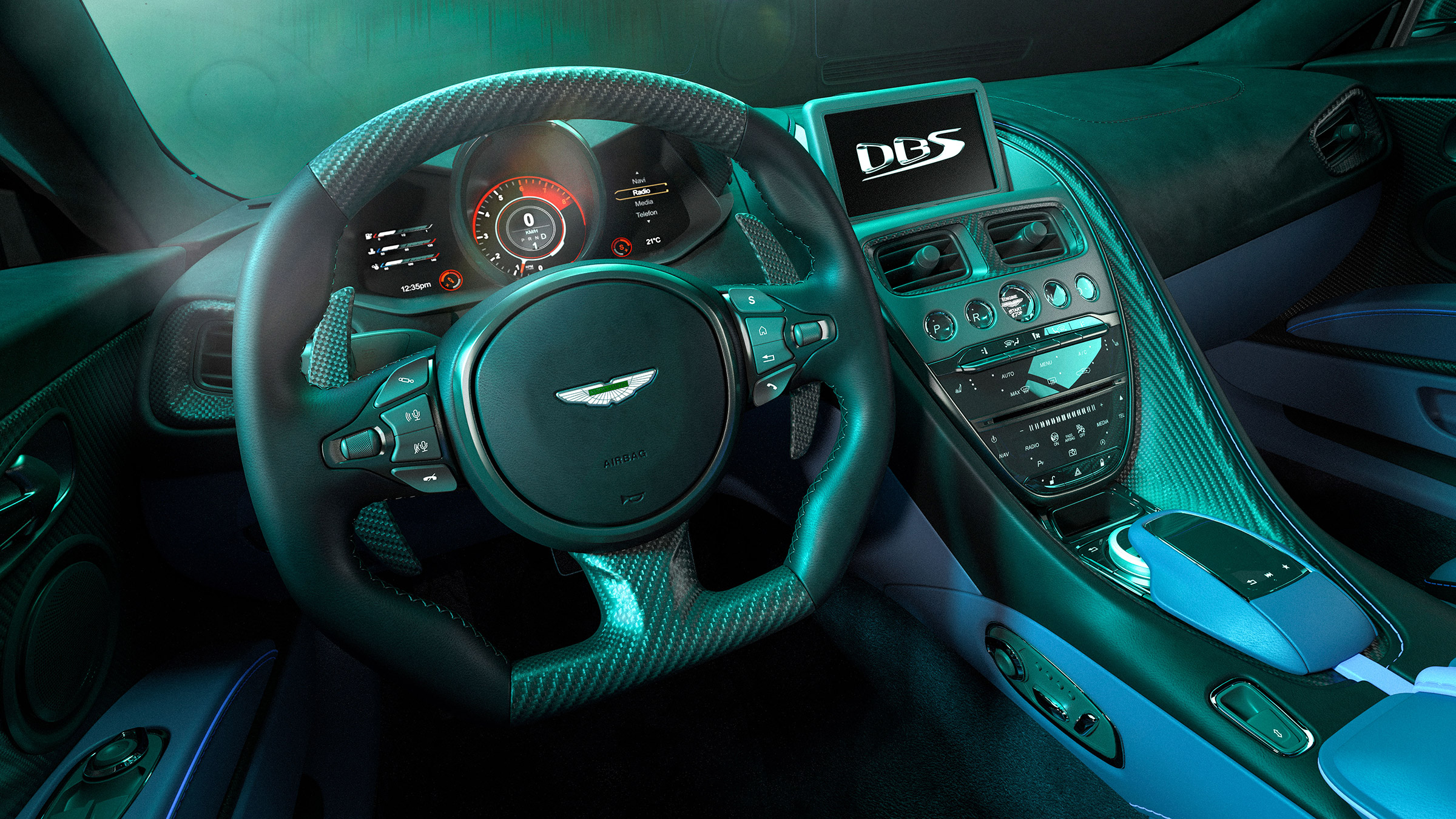 Aston Martin DBS770 – cabin