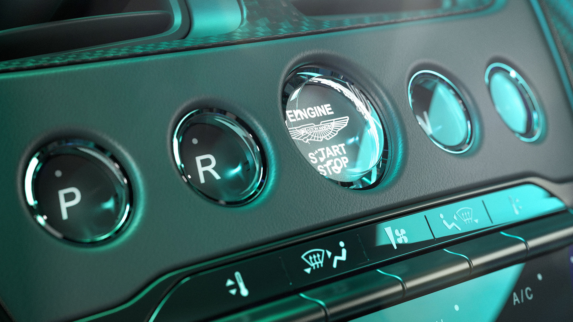 Aston Martin DBS770 – dash