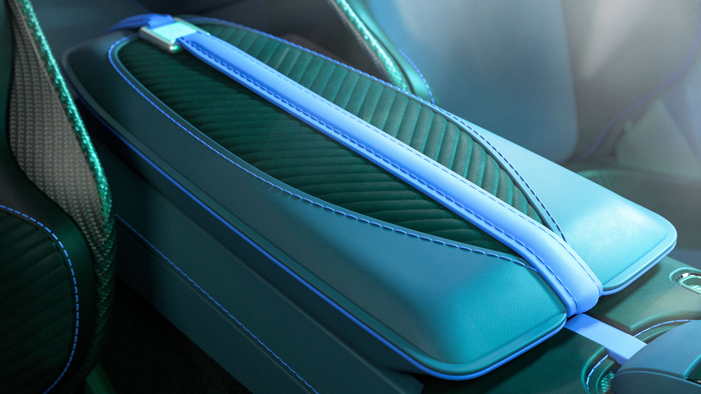 Aston Martin DBS770 – console