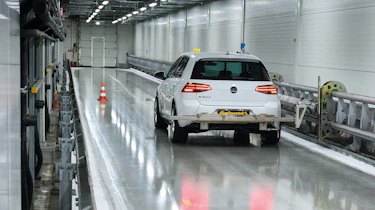 Indoor car testing