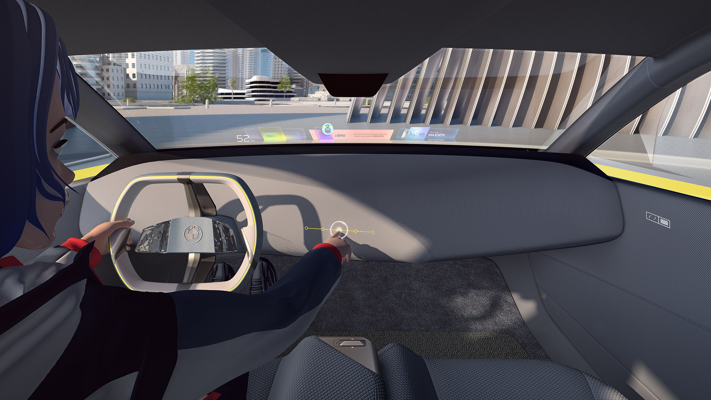 BMW iVision Dee – interior