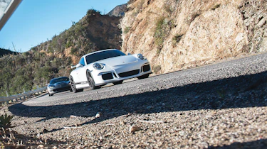 Porsche 911 GT3 and Corvette Z06