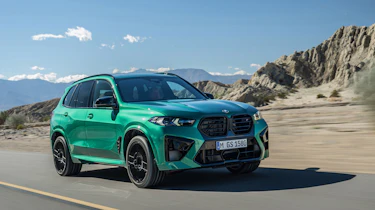 BMW X5 M Competition LCI – front tracking