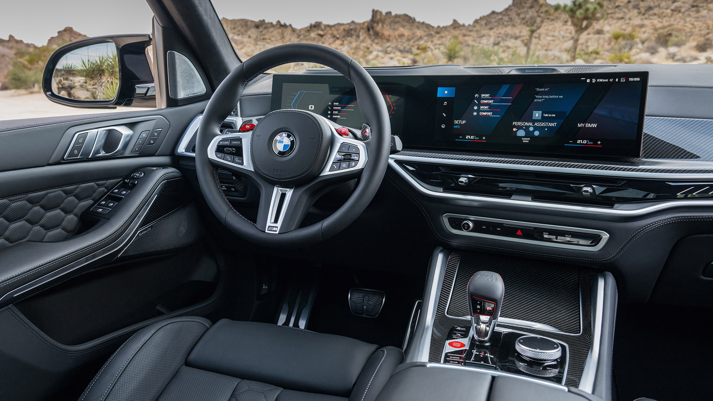 BMW X5 M Competition LCI – interior