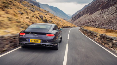 Bentley Continental GT – rear tracking