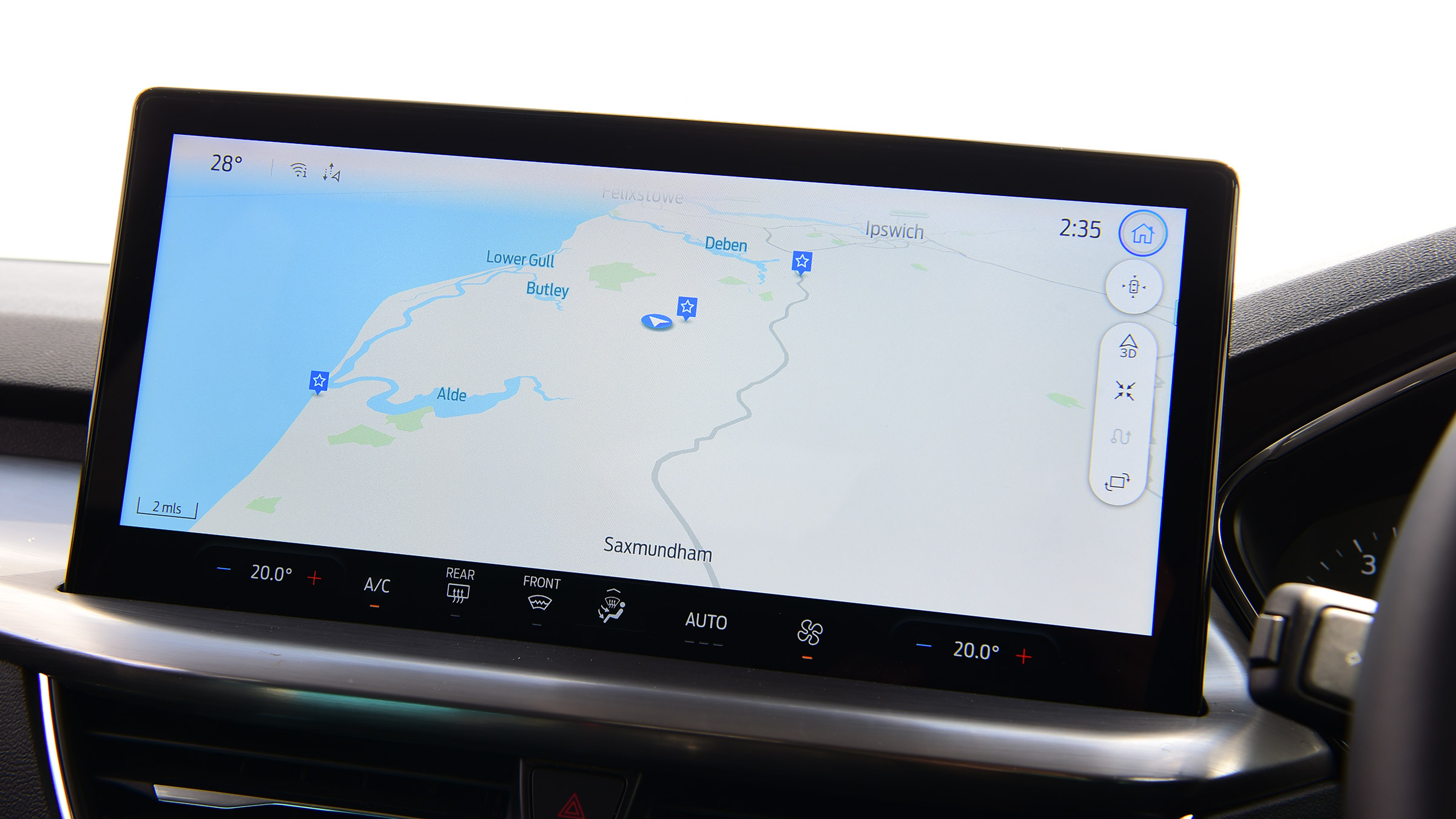 Ford Focus ST-Line – screen
