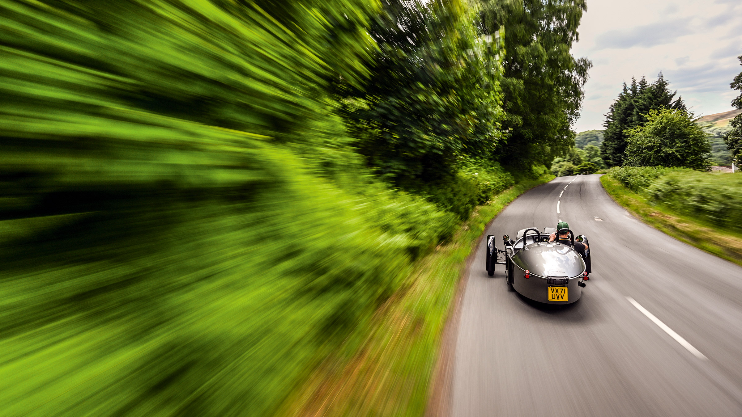Morgan Super 3 – AP – rear tracking
