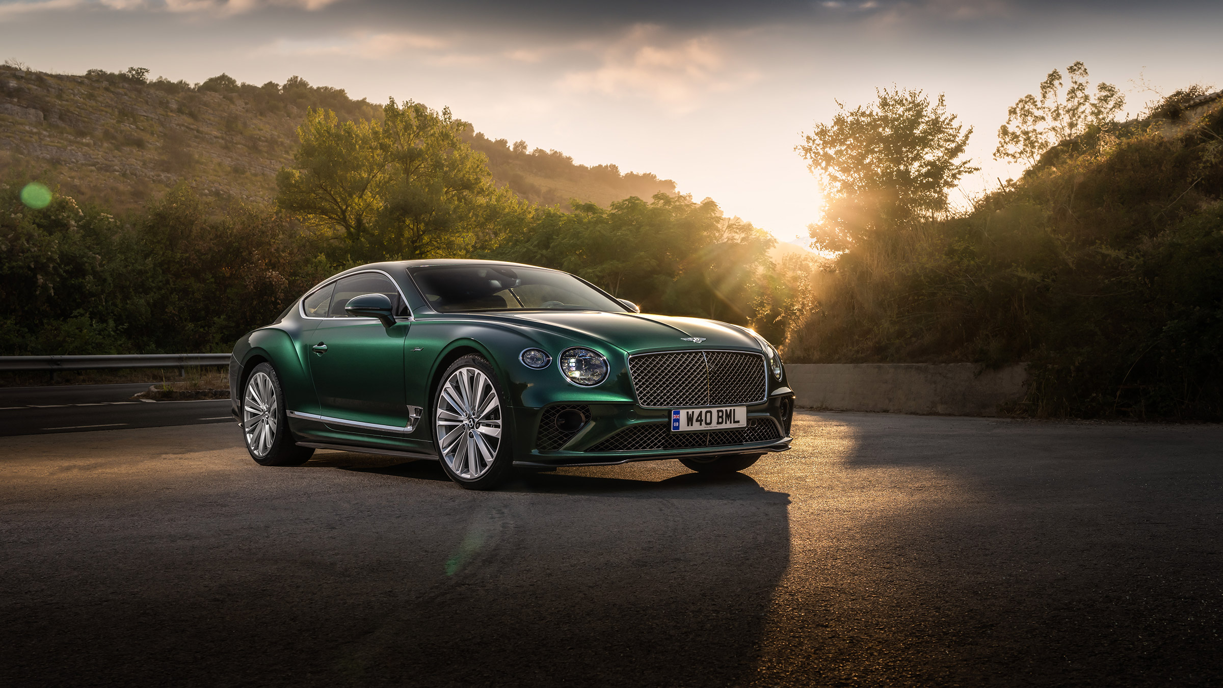 Bentley Continental GT – front quarter