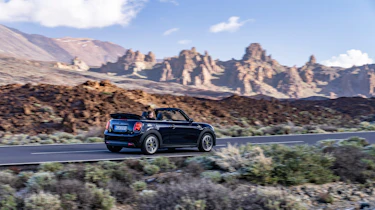 Mini Cooper S E Convertible – rear