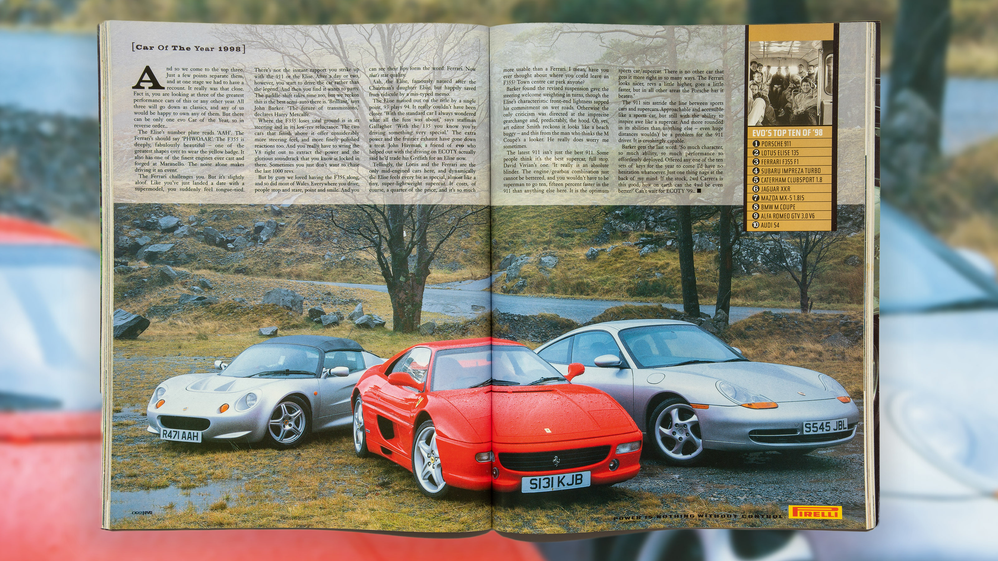 evo Car of the Year 1998