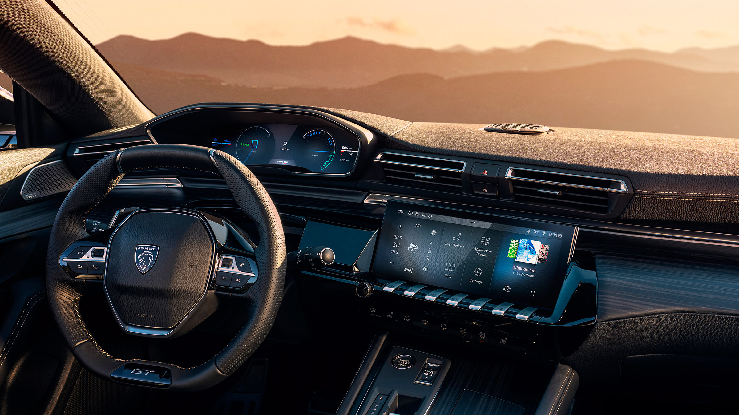 Peugeot 508 PSE – dash