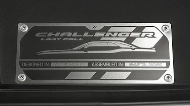 Dodge Challenger SRT Demon 170 - plaque