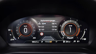 Ford Puma ST Powershift - display