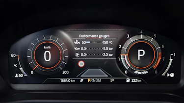 Ford Puma ST Powershift - instruments