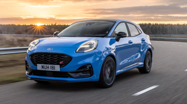 Ford Puma ST Powershift - front tracking
