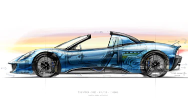 GMA T.33 Spider - teaser
