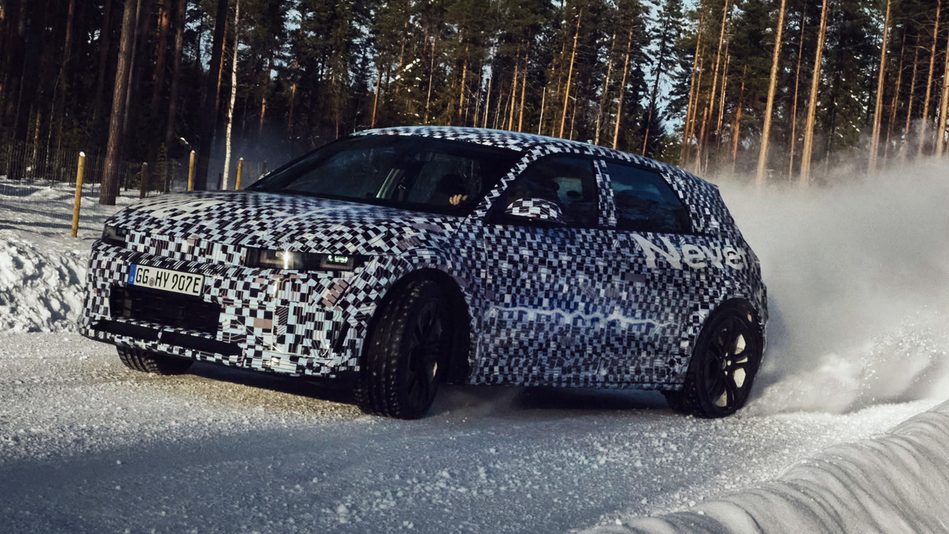 Hyundai Ioniq 5 N testing