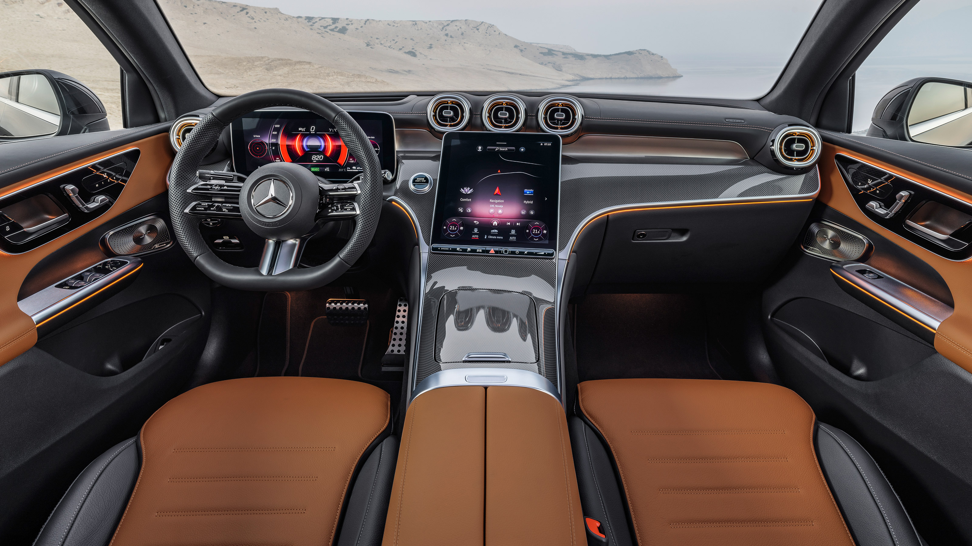 Mercedes GLC Coupe - interior 2