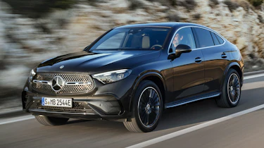 Mercedes GLC Coupe - front tracking