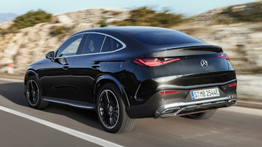 Mercedes GLC Coupe - rear tracking