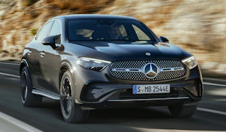 Mercedes GLC Coupe - front