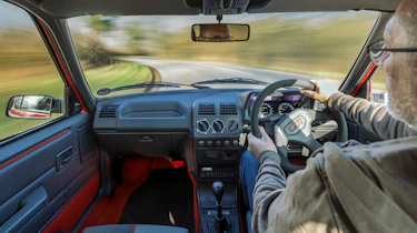 Peugeot 205 GTI Tolman Edition - driving shot