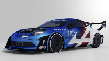 Alpine A110 Pikes Peak – front quarter