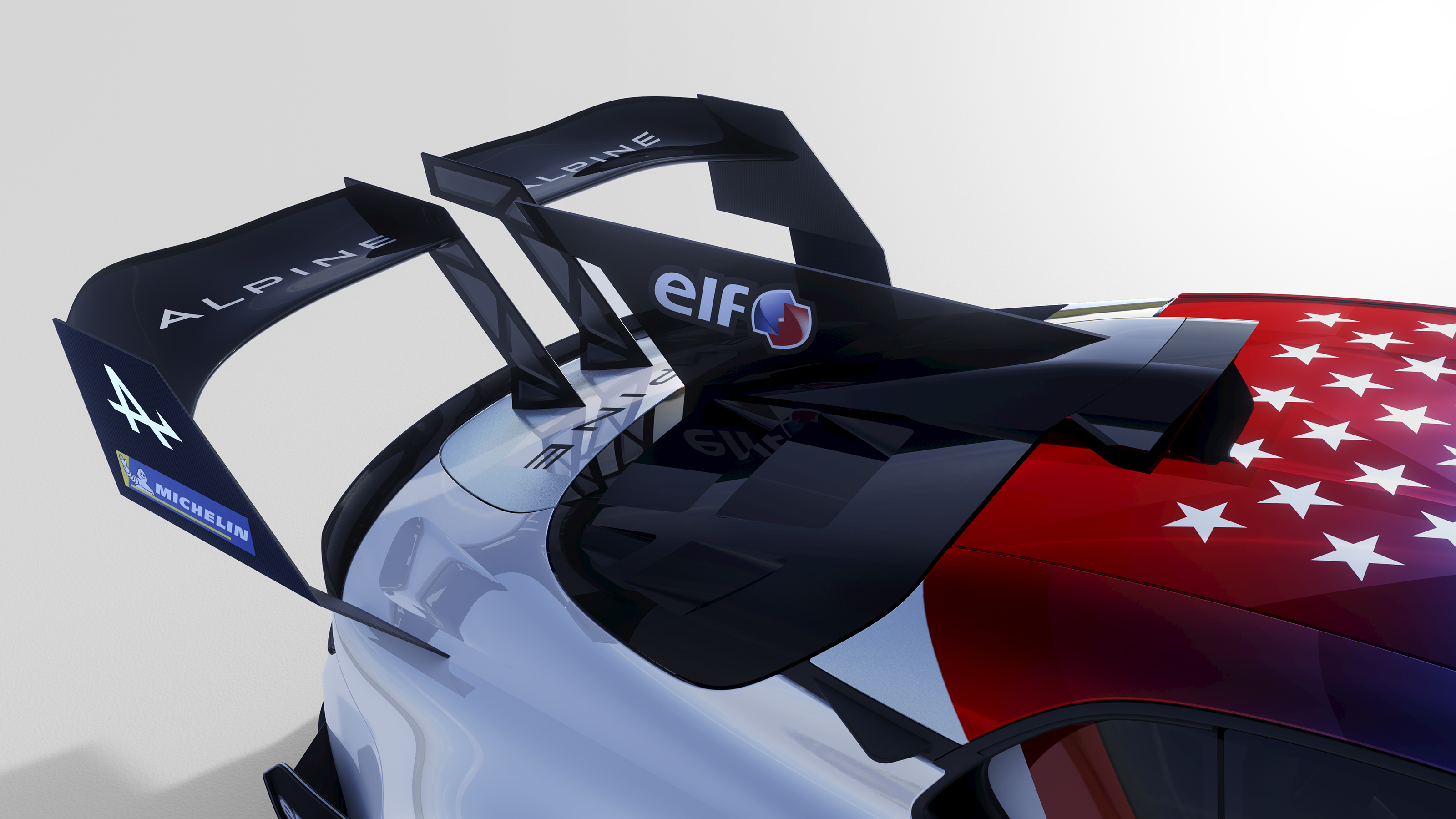 Alpine A110 Pikes Peak – rear wing
