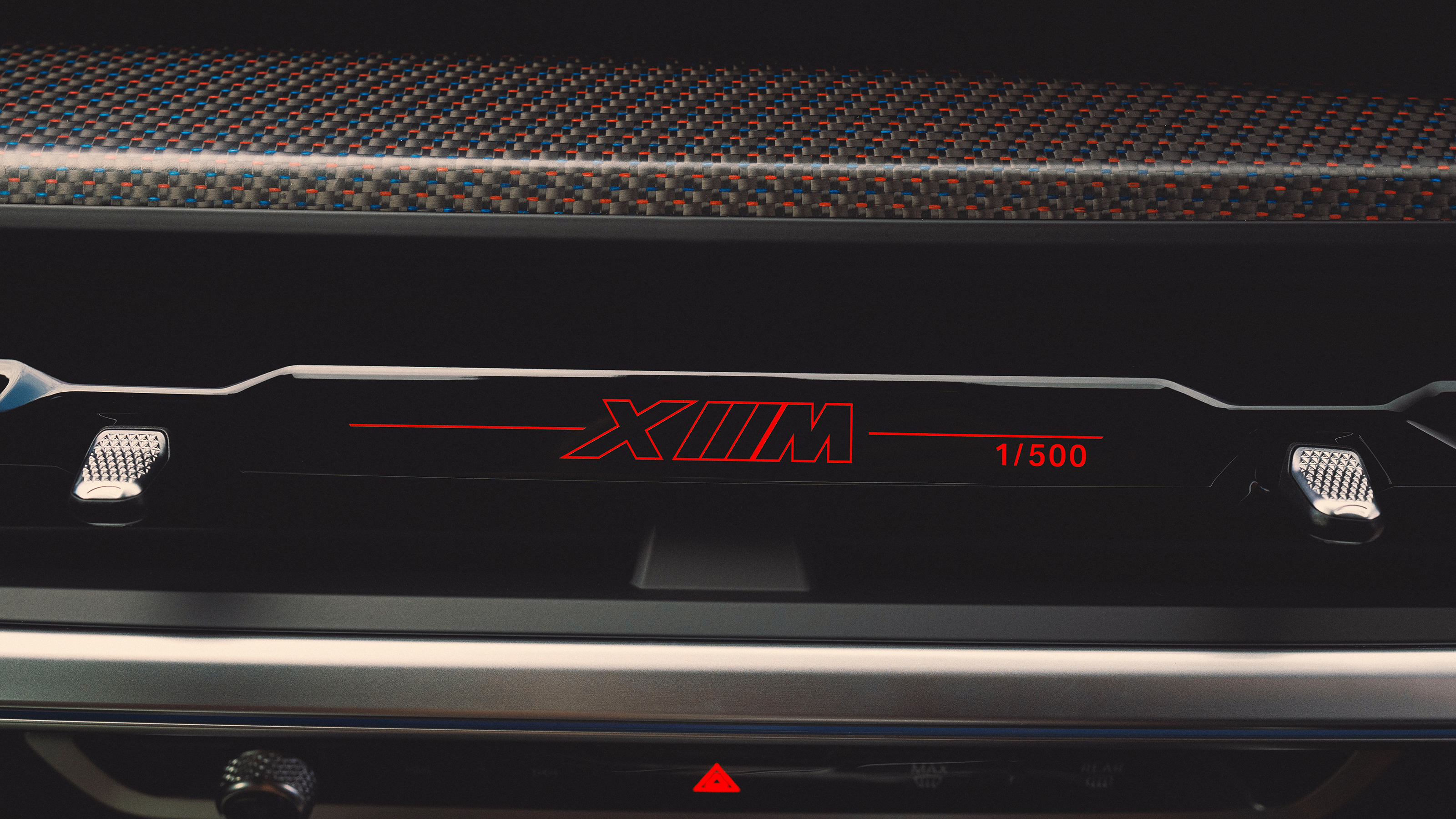 BMW XM Label Red – interior badge