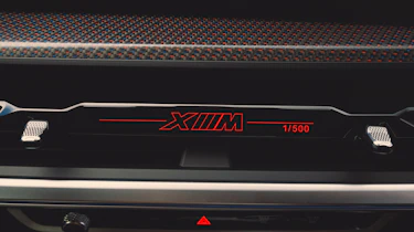 BMW XM Label Red – interior badge