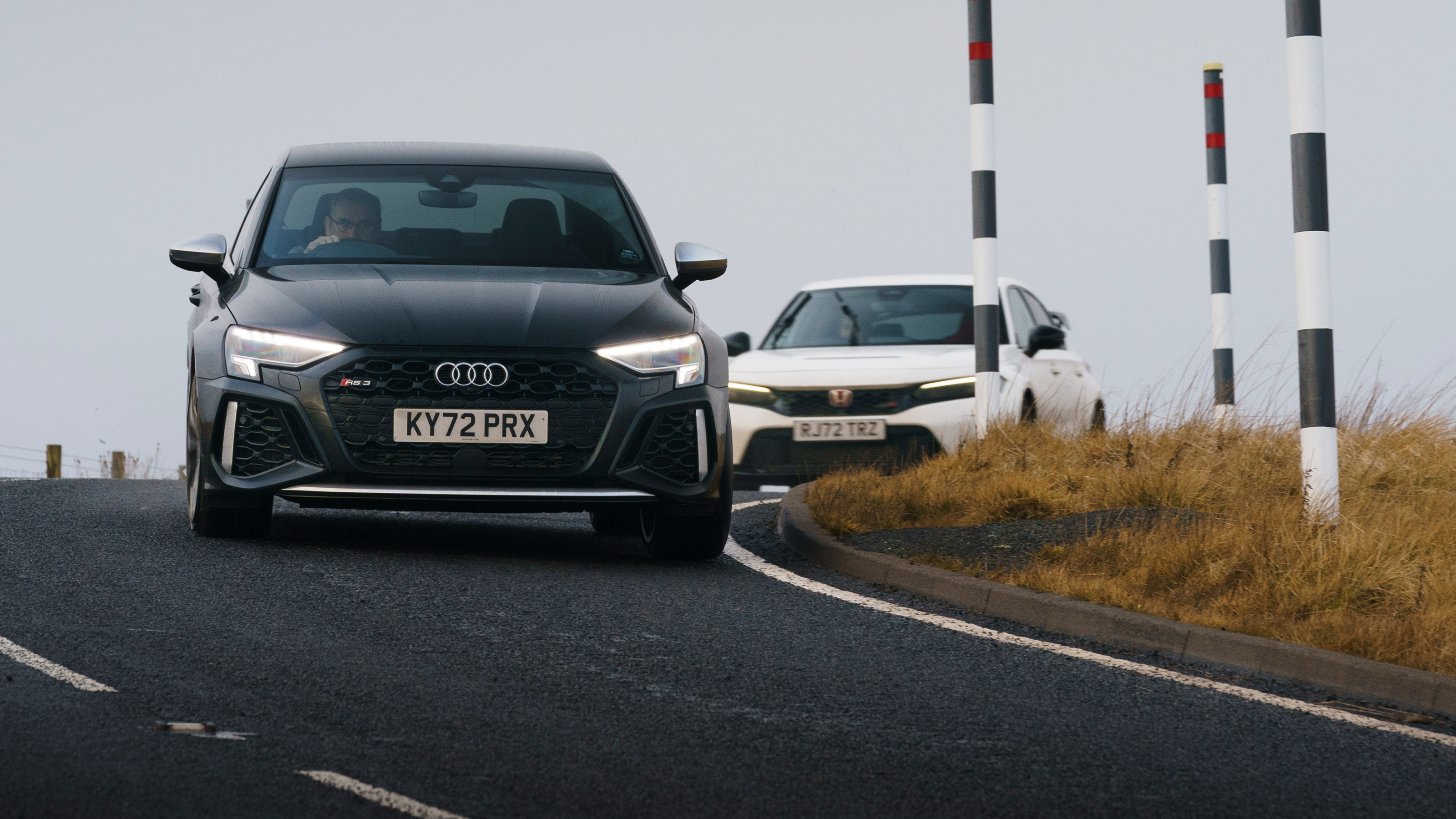 Honda Civic Type R v Volkswagen Golf R v Hyundai i30 N v Audi RS3