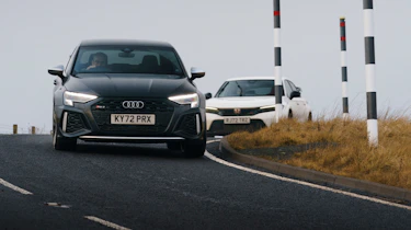 Honda Civic Type R v Volkswagen Golf R v Hyundai i30 N v Audi RS3