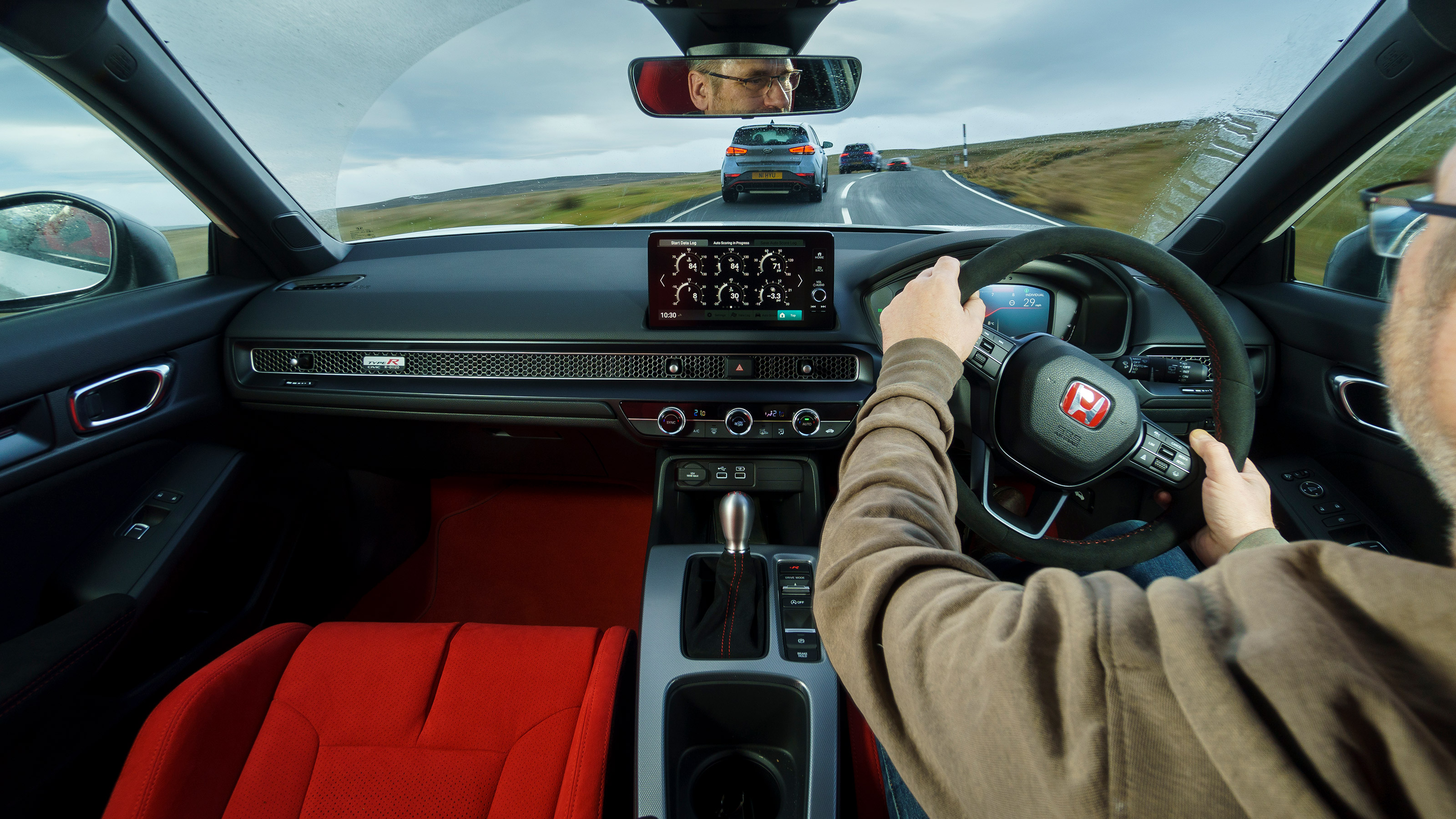 Honda Civic Type R v Volkswagen Golf R v Hyundai i30 N v Audi RS3