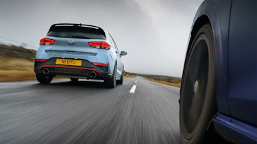 Honda Civic Type R v Volkswagen Golf R v Hyundai i30 N v Audi RS3